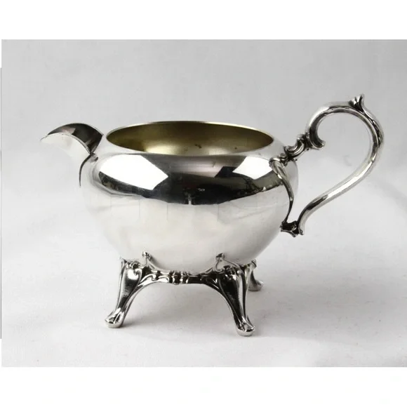 Elegant Silver Tea Set - tray not included - Picture 2 of 7